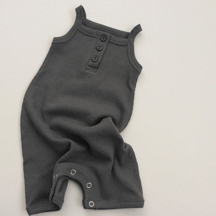 bulk summer infant toddler baby rompers girls bubble solid wholesale kids clothing boutiques children 0729
