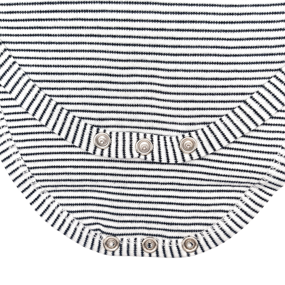 Babymio 100% Organic Baby Rompers In Stock Baby Onesie Stripe Newborn Bodysuit L Toddler Wholesale