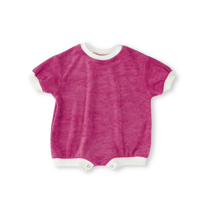 Casual Unisex Solid Boutique Kids Clothes One Piece Towel Terry Newborn Baby Boys Rompers Jumpsuit
