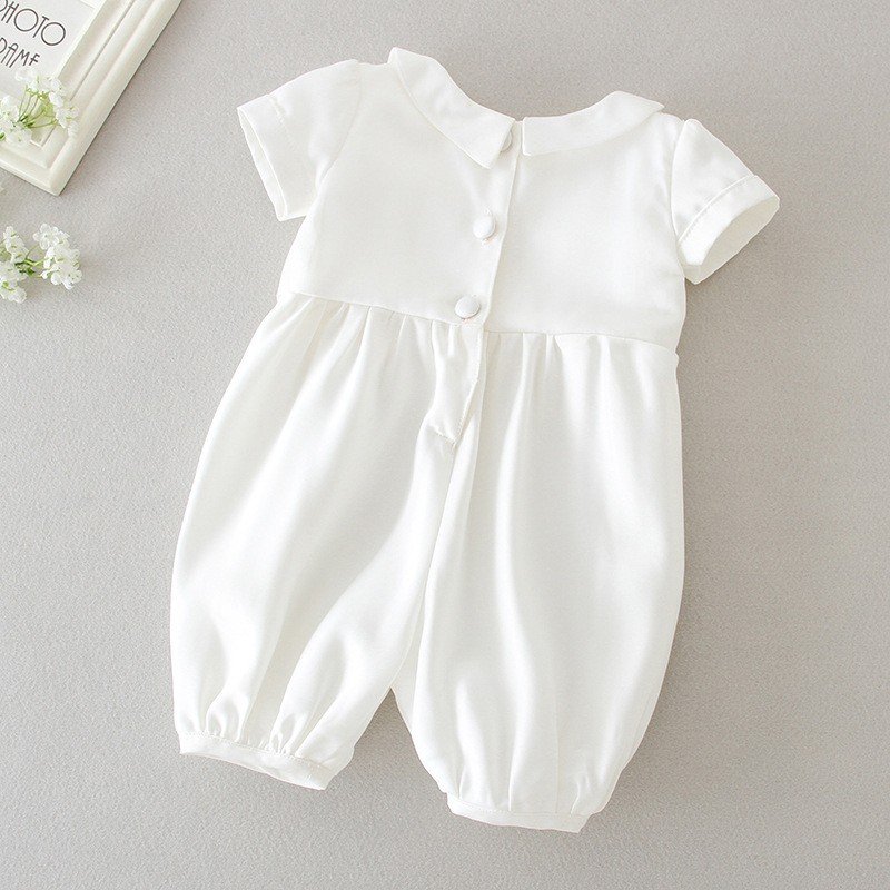 New Born Baby Dresses Baby Boys' Christening Baptism Outfit Romper Formal Wear