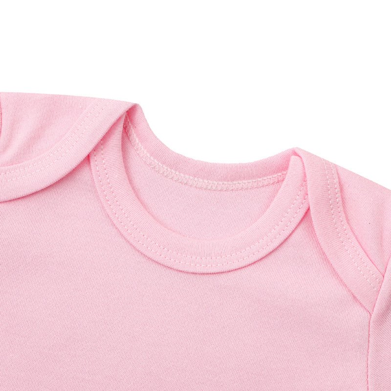 Baby plain romper newborn clothes 0-2 year old solid color romper Newborn baby clothes baby cotton romper
