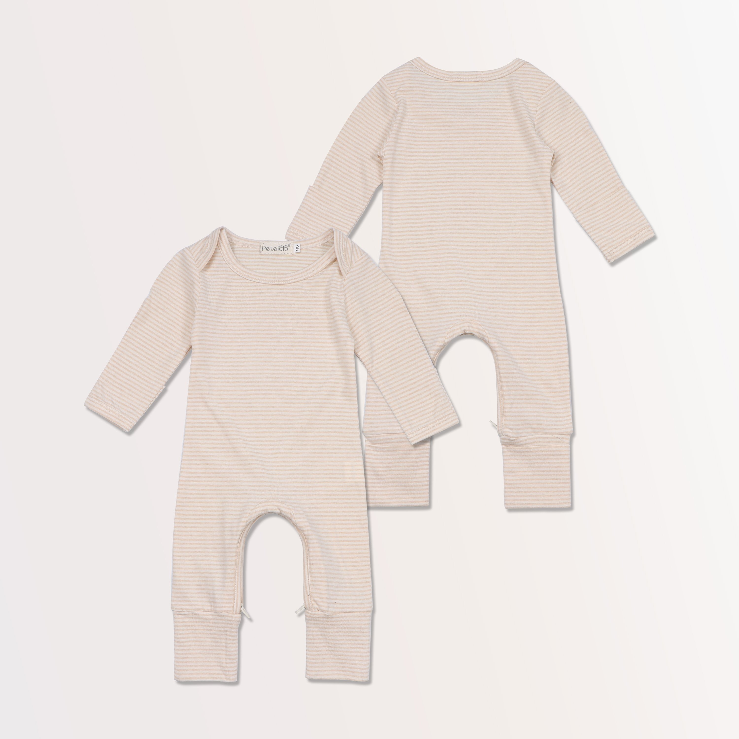 100% Organic Cotton Pure Colour Baby Embroidered Romper Set Long Sleeve New Model Baby Rompers One Piece Romper For Newborn Baby