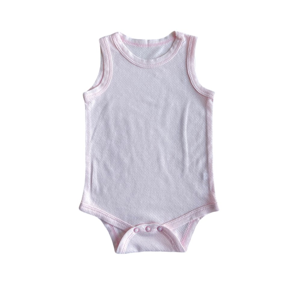 Customize Label Baby Clothes Organic Cotton Bamboo Ribbed Baby Clothing Newborns Bodysuit Baby Girls Romper