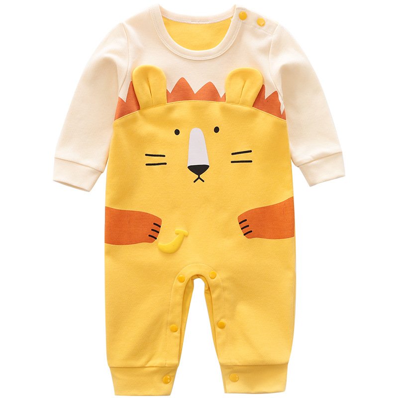 Baby clothes Spring and autumn Girls and Boys Baby Clothes 0-1-2 year Old Baby Romper 100% Cotton Newborn Clothes