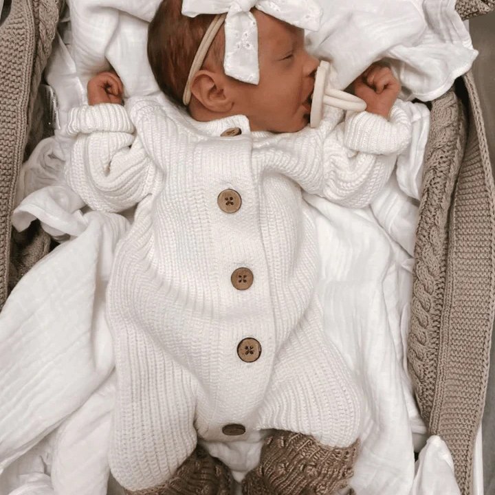 Factory custom high quality ribbed unisex baby romper casual breathable new born baby clothes