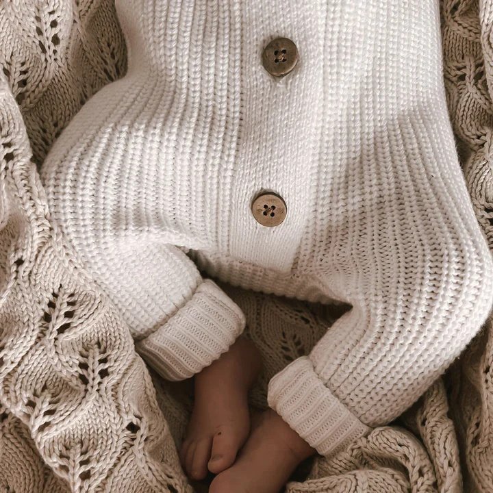 Factory custom high quality ribbed unisex baby romper casual breathable new born baby clothes