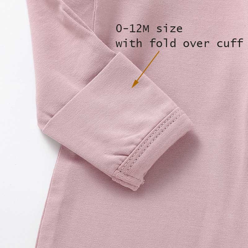 Solid and Print Soft Summer Double Way Zipper Bamboo Baby Jumpsuit Baby Onesie Sleeve Infant Mittens Baby Rompers