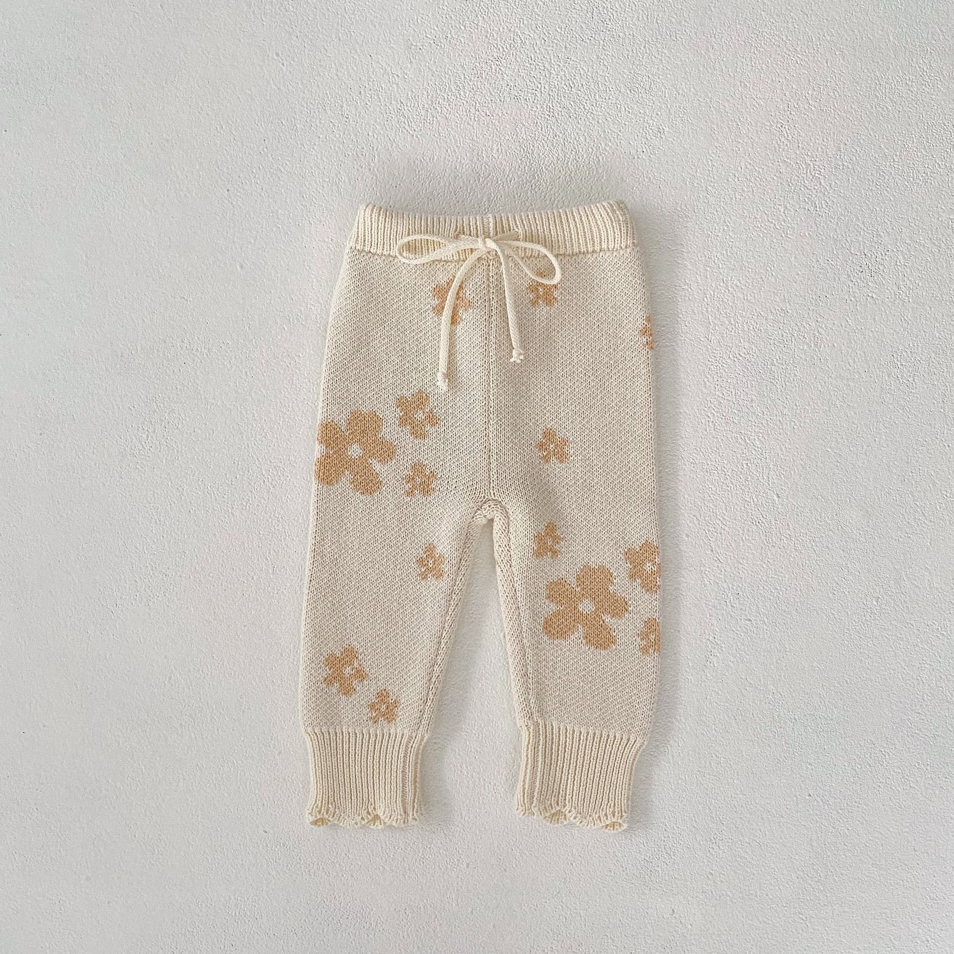 Customized 100% Organic Cotton Baby Clothing Set Romper Sweater Beanie Four Pieces