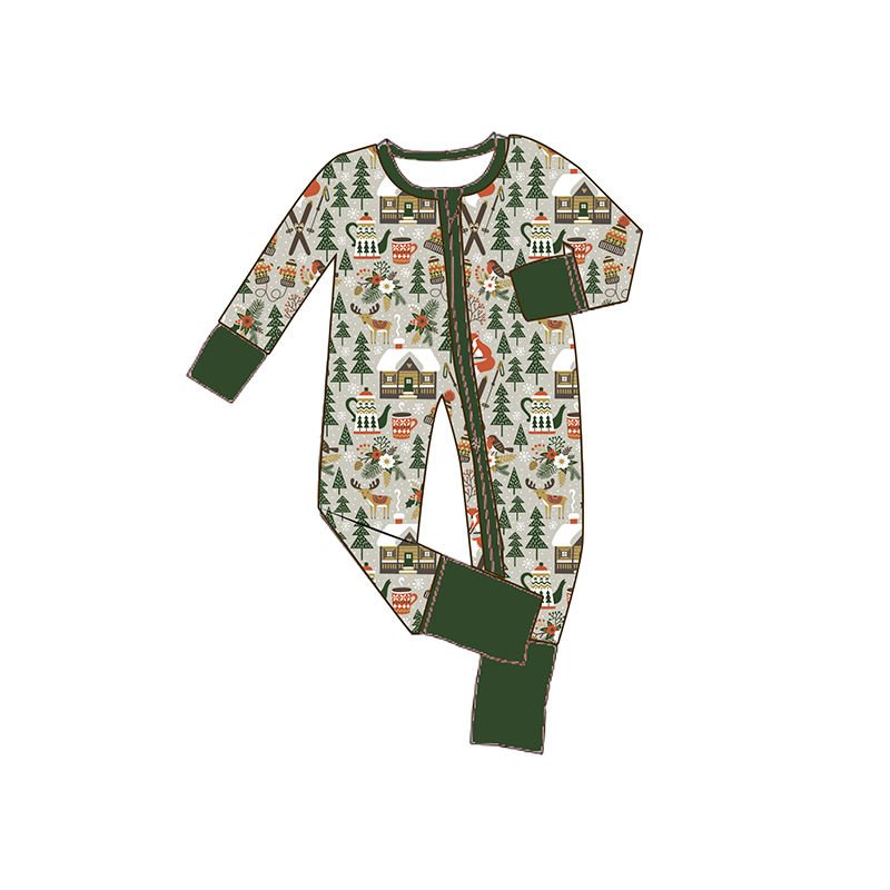 CHEER Custom Bamboo Soft baby jumpsuit Pajamas Newborn Sleepers Boy Girl Clothes Printed Baby Rompers