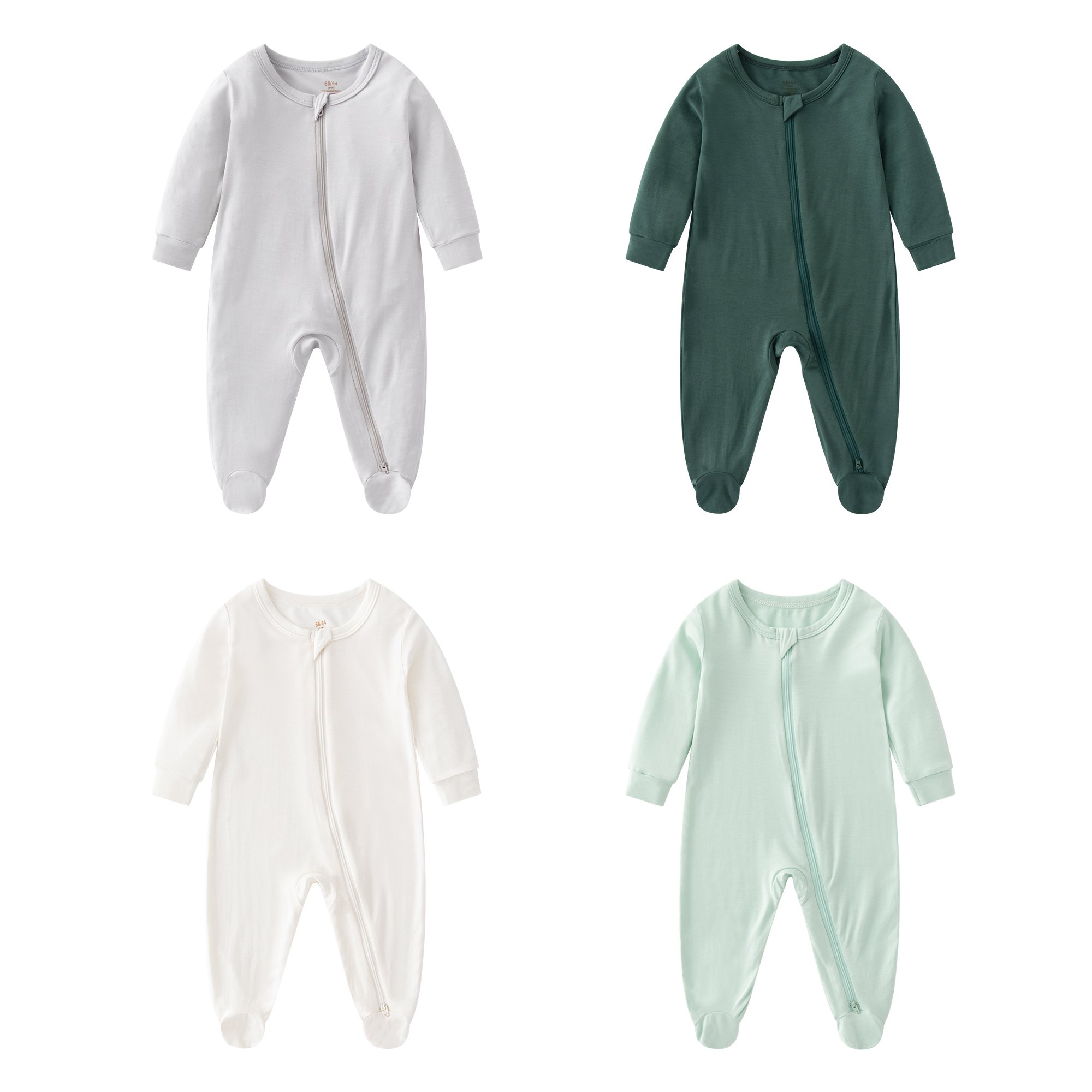 Wholesale Newborn Toddler Cotton Sleepsuit Clothes Infant Boys Girls Long Sleeve Jumpsuit Bodysuit Cartoon Print Baby Romper
