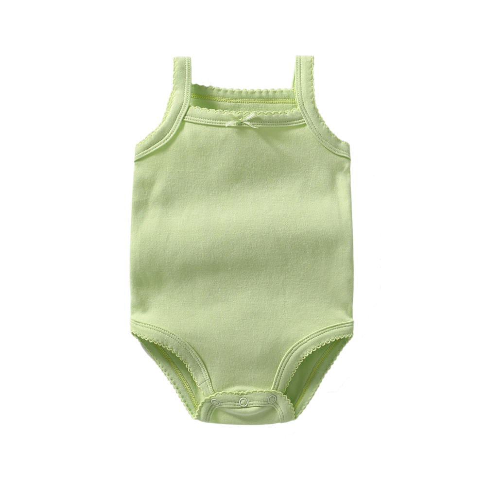 Soft & comfortable clothes 100% cotton baby girl body suit,sleeveless baby romper