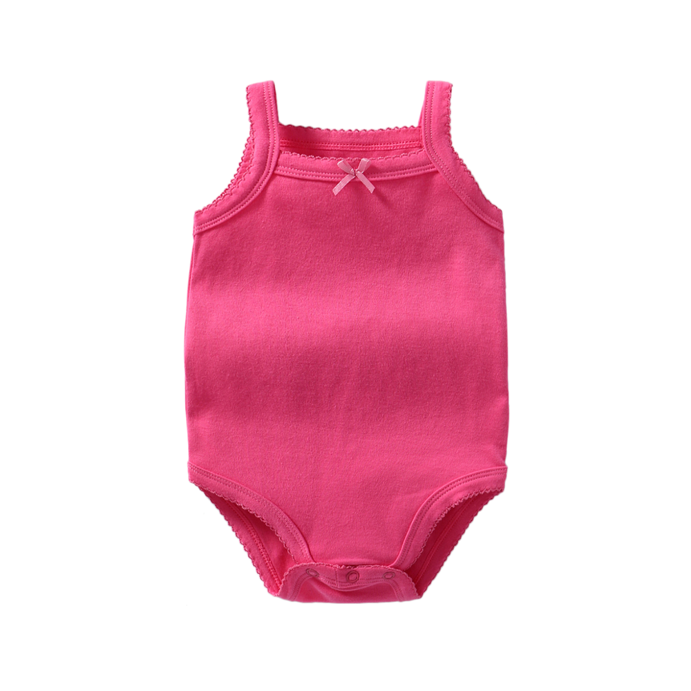 Soft & comfortable clothes 100% cotton baby girl body suit,sleeveless baby romper
