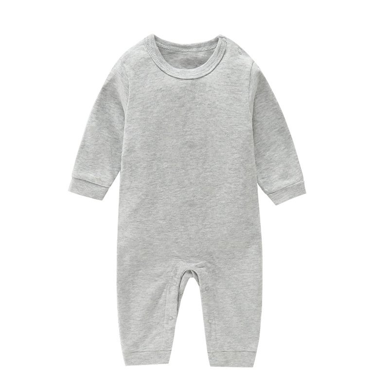 100% Soft Cotton Basic One Piece Outfit Coverall Newborn Infant Unisex Baby Boy Girl Clothes Long Sleeve Baby Romper Jumpsuit