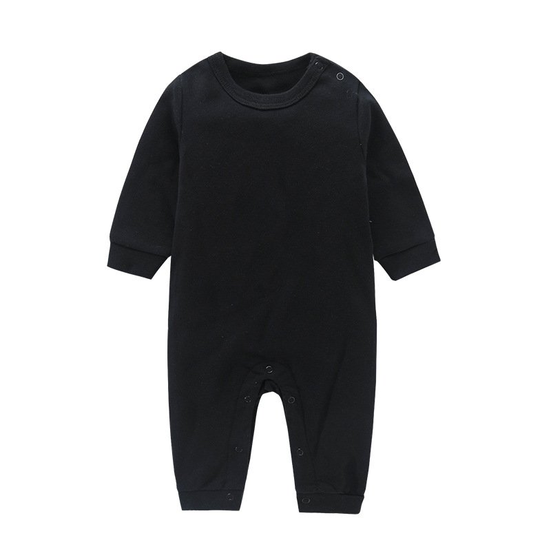 100% Soft Cotton Basic One Piece Outfit Coverall Newborn Infant Unisex Baby Boy Girl Clothes Long Sleeve Baby Romper Jumpsuit