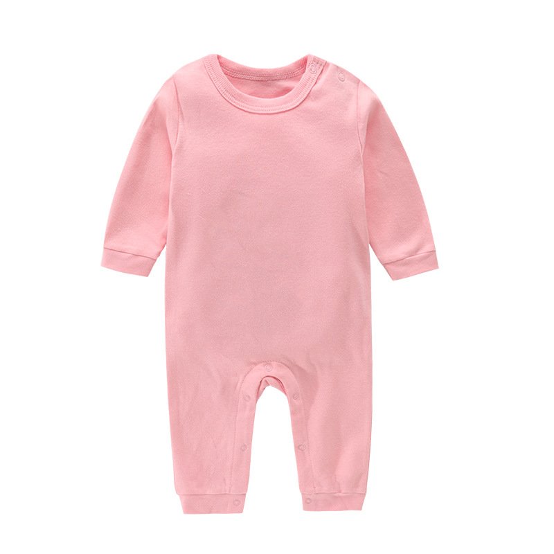 100% Soft Cotton Basic One Piece Outfit Coverall Newborn Infant Unisex Baby Boy Girl Clothes Long Sleeve Baby Romper Jumpsuit