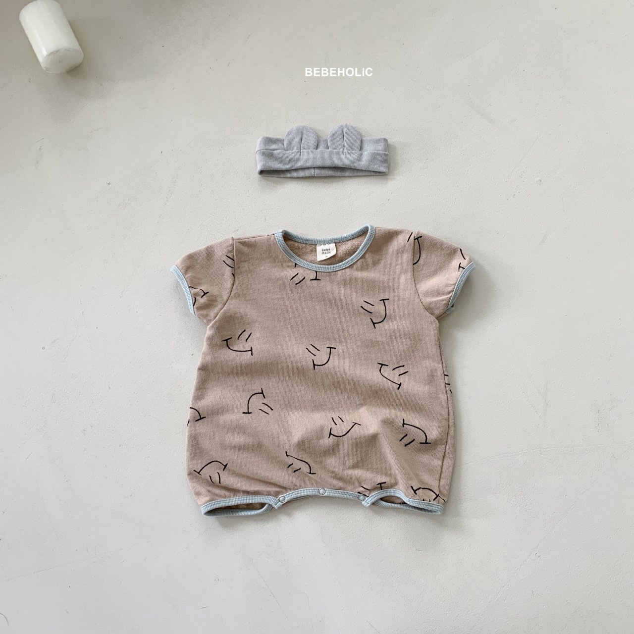 Summer Newborn Baby Boutique Romper Girls Boys Casual Cotton Bodysuit Kids Solid Short Sleeves Jumpsuit