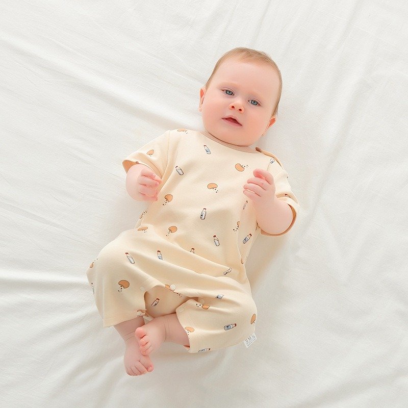 Rompers Baby Accept Customize Any Prints Long Sleeve Breathable Soft Organic Bamboo Baby Pajamas Toddler Kid for Daily Wear
