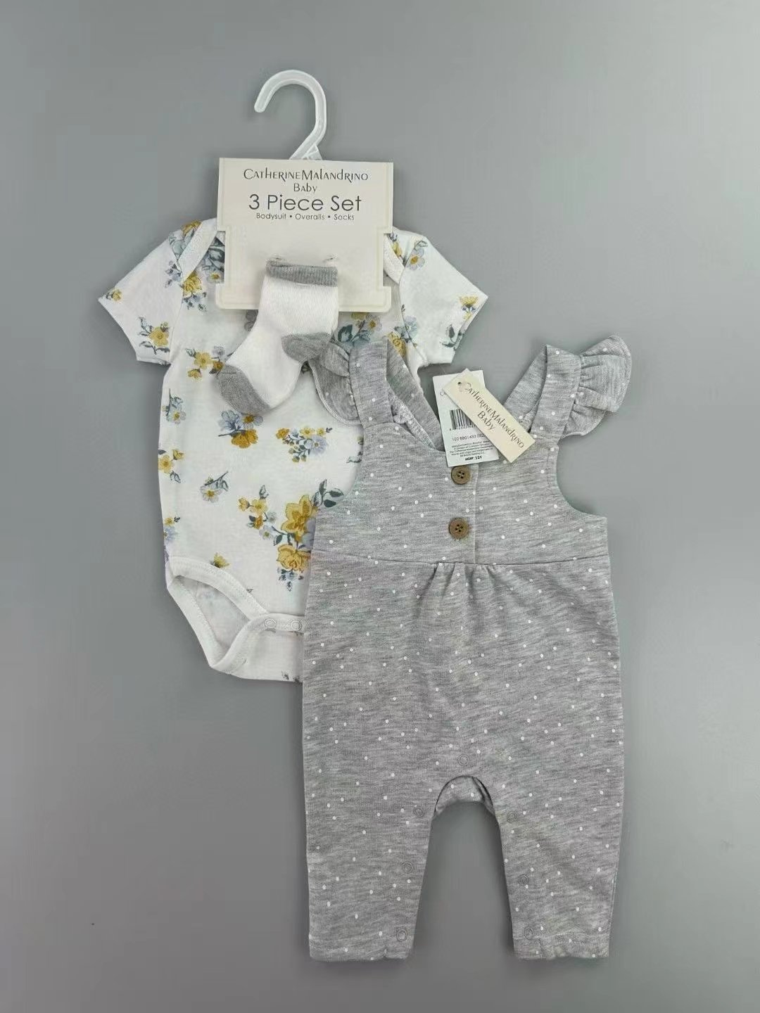 NEW Wholesale in stock low price 100%cotton knnited newborn babi onesie romper jumpsuit newborn baby Clothes