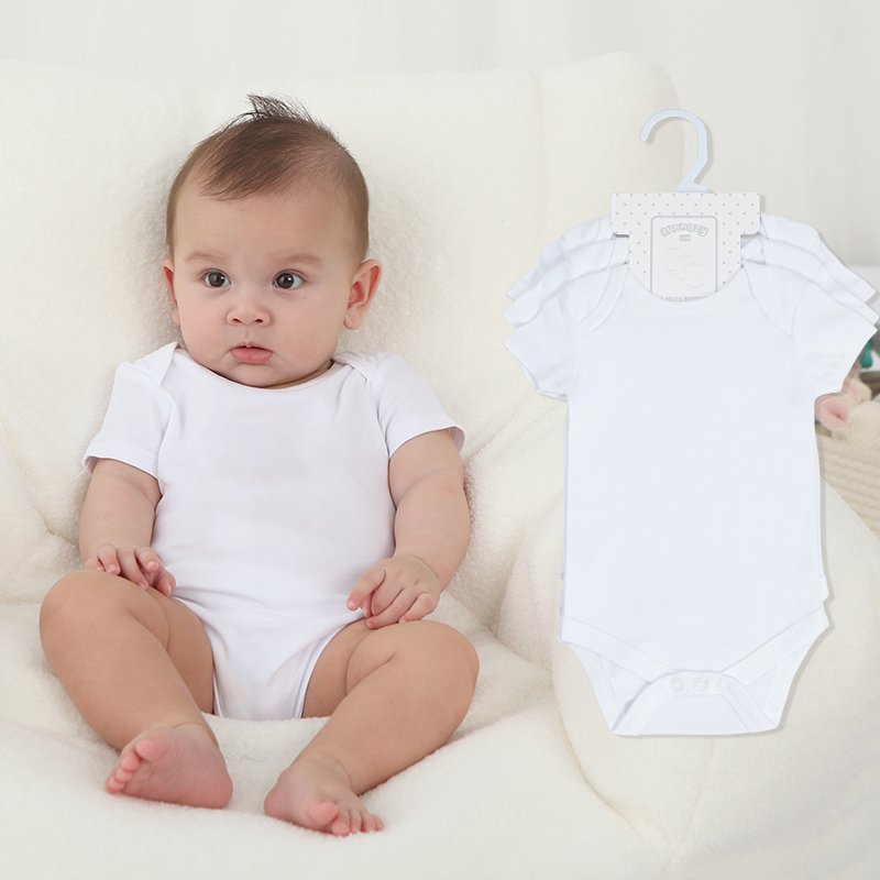 0-3 months 3PCS 100% cotton baby clothes Wholesale sets short sleeved jumpsuit Baby Bodysuit sets Baby Rompers Summer Short
