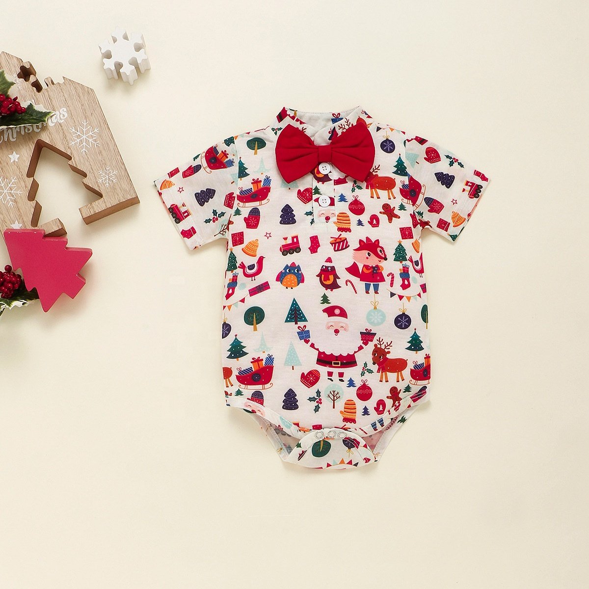 Two-piece Children's Set boys Clothing Sets Boys' Gentleman baby romper with suspenders suit