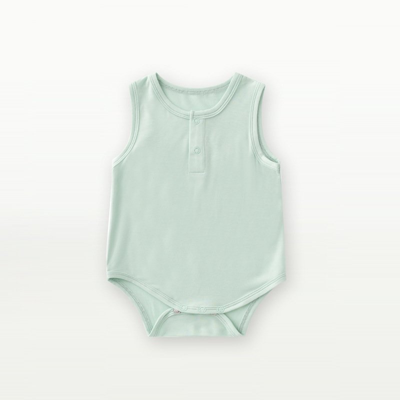 Combed Cotton Baby Rompers Soft and Cozy Romper for Infants Kids Bamboo Bodysuit