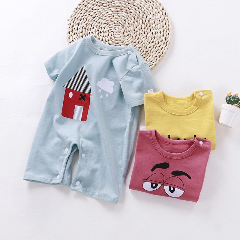Baby Rompers Newborn Baby Rompers Boy Baby Rompers 100% Cotton