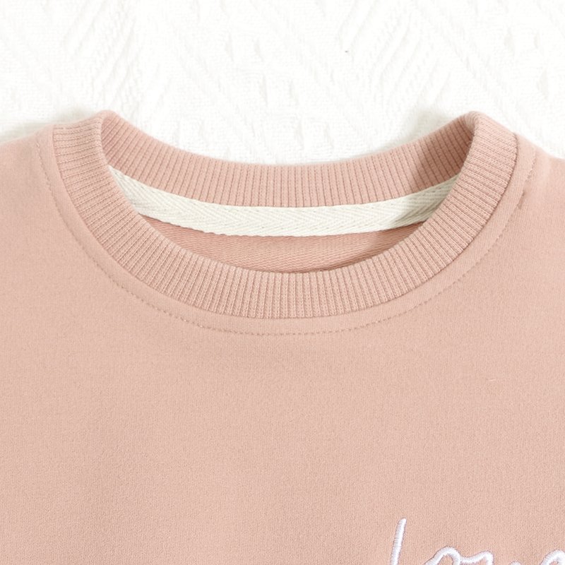 Wholesale Spring Autumn Solid Color Organic Cotton Baby Romper With Embroidery Snap Button Baby Clothing Toddler Clothes