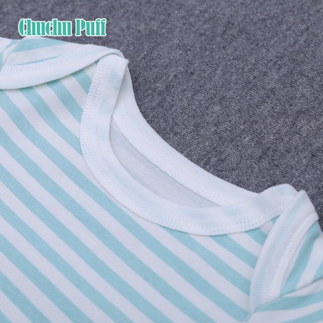 ChuchuPuff Wholesale Professional Custom Clothes Baby Bodysuit Short Sleeve Baby Romper