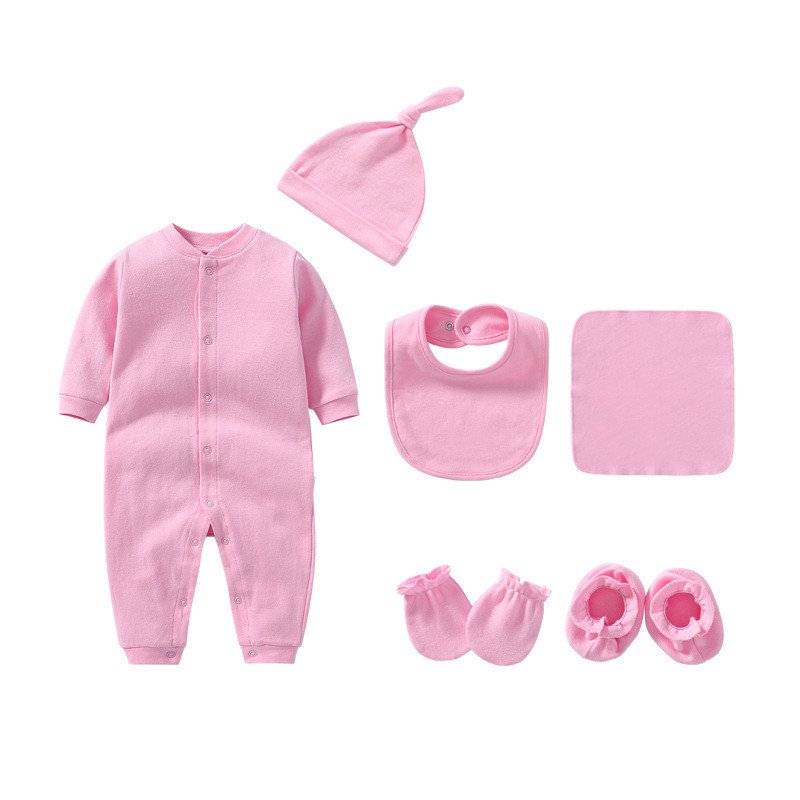 Top Sale Romper Set newborn baby gift sleep wear Infant Clothing Baby Organic cotton plain color baby Romper