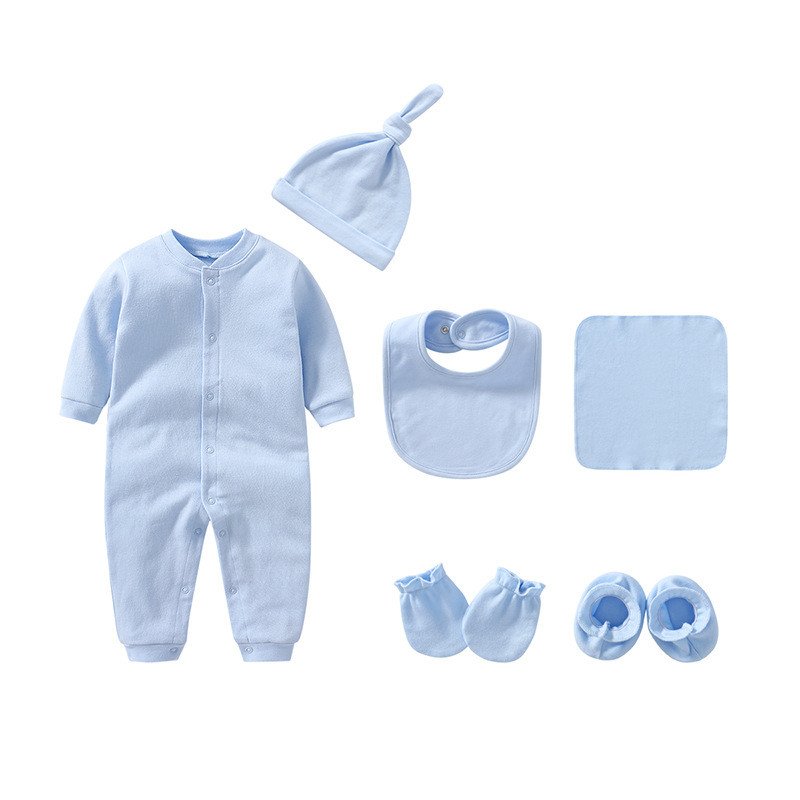 Top Sale Romper Set newborn baby gift sleep wear Infant Clothing Baby Organic cotton plain color baby Romper