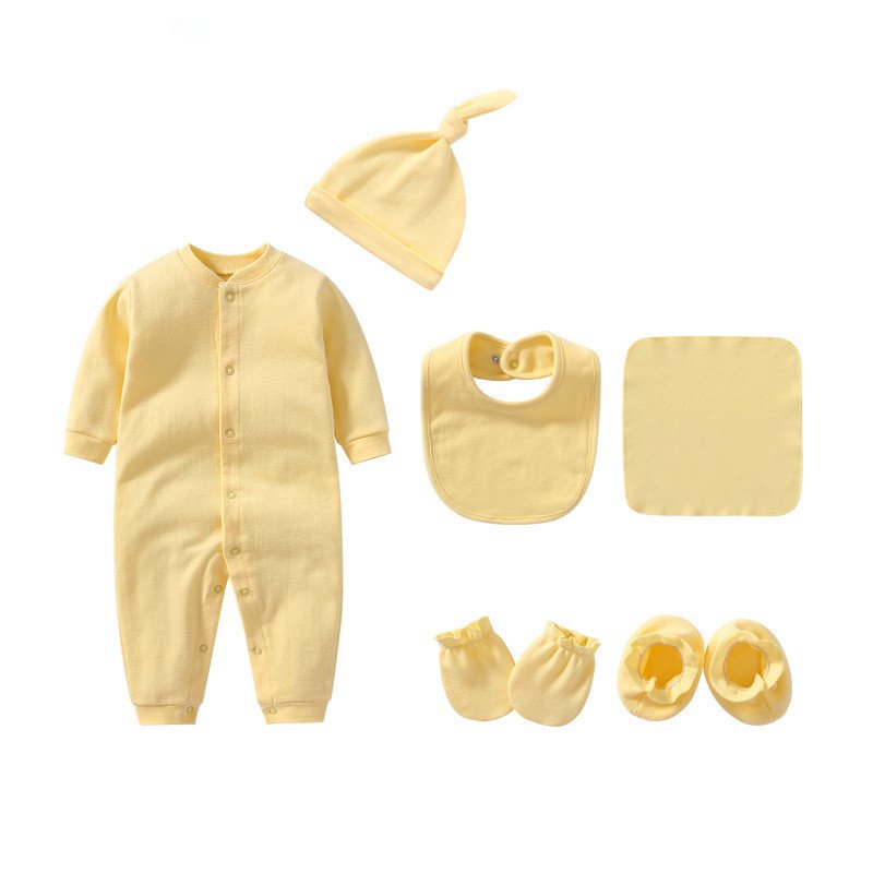 Top Sale Romper Set newborn baby gift sleep wear Infant Clothing Baby Organic cotton plain color baby Romper