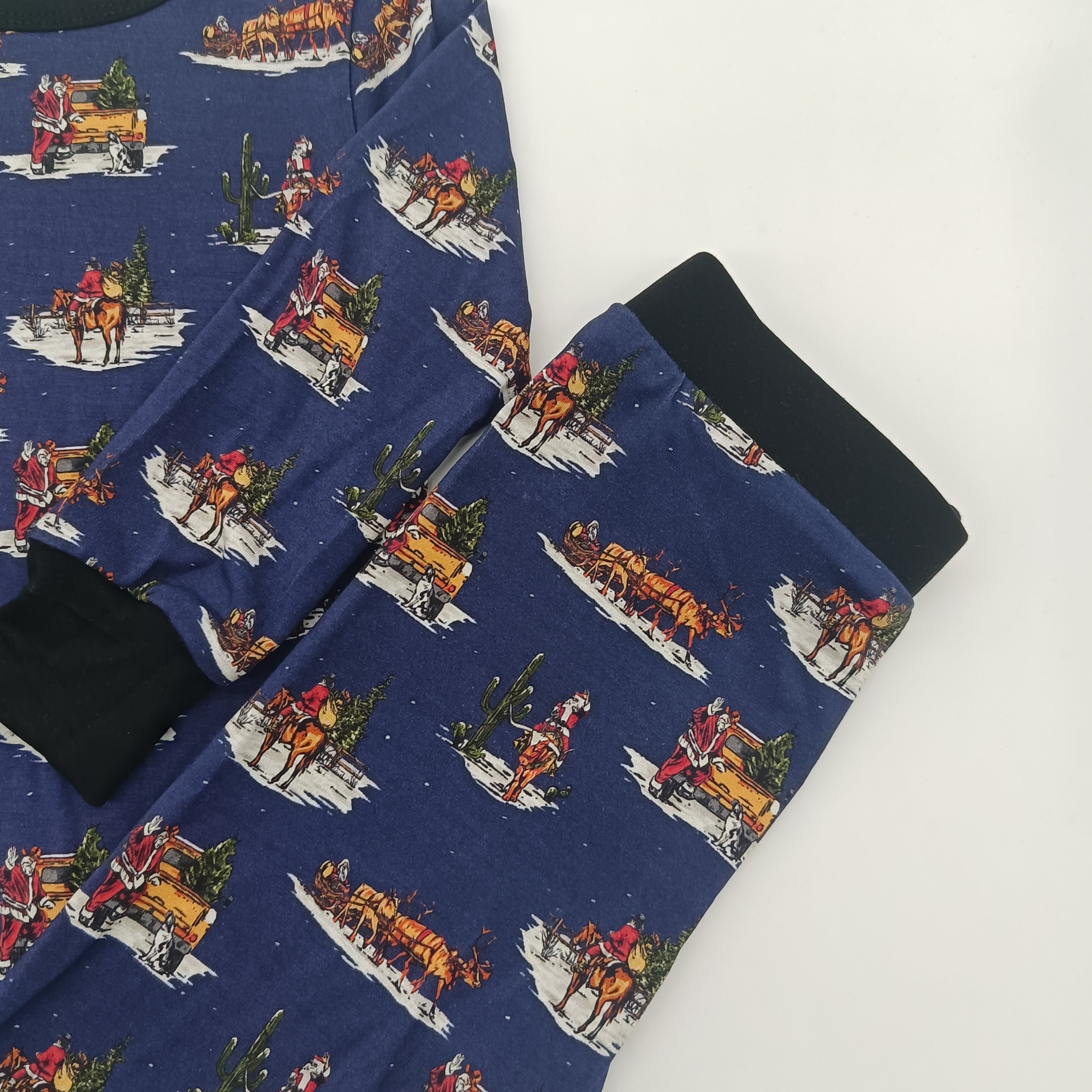 RTS Bamboo baby customized cartoon pattern Clothing sets 2pcs