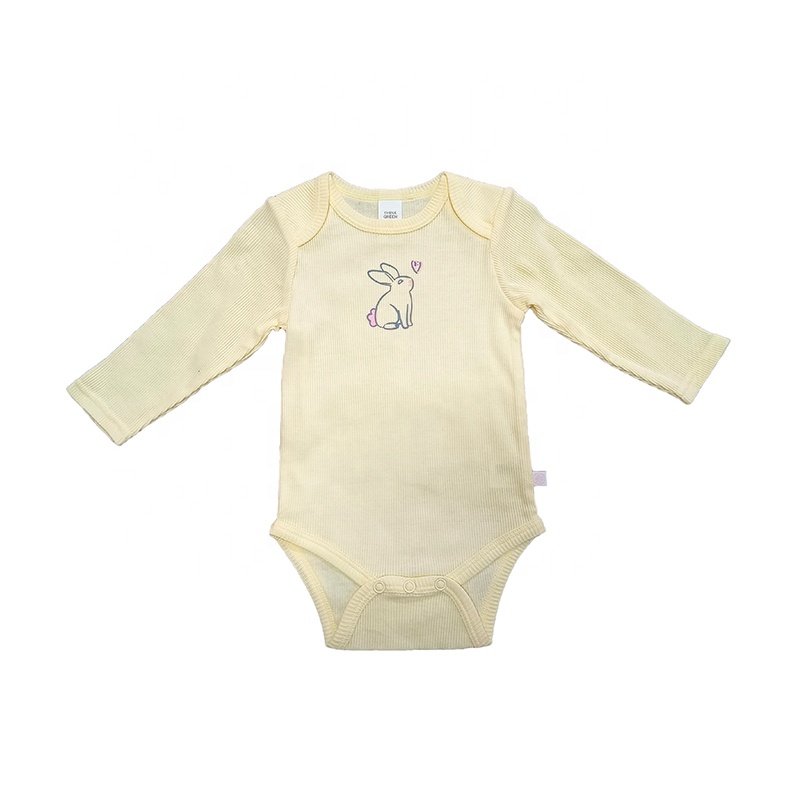 Custom Manufacturer Infant Baby Newborn Baby Rompers /Accepted Newborn Baby Clothes 0-2Y Knitted Bodysuit