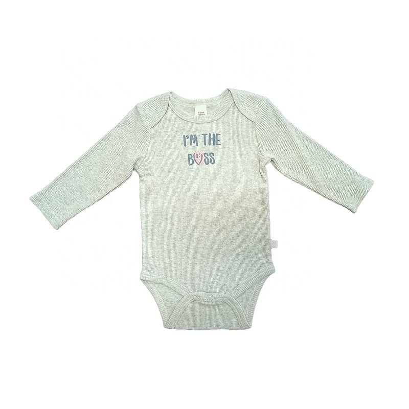 Custom Manufacturer Infant Baby Newborn Baby Rompers /Accepted Newborn Baby Clothes 0-2Y Knitted Bodysuit