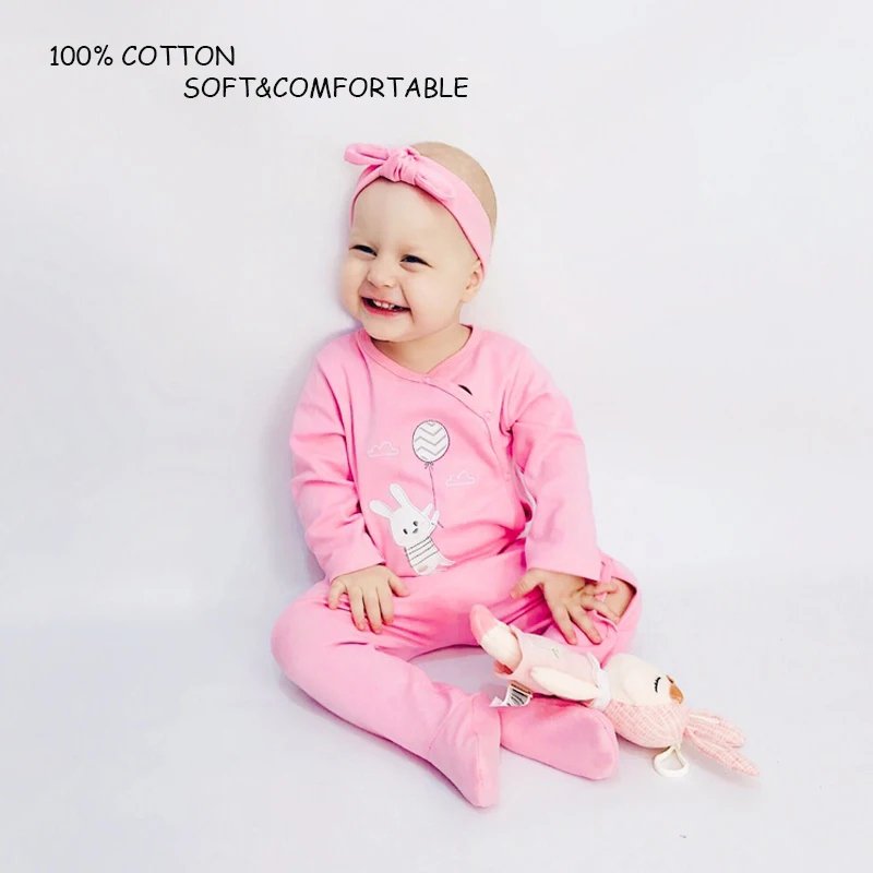 100%cotton Cartoon Printing Kids Newborn Boys' Girls' Bodysuit Jumpsuit Clothes Baby Romper