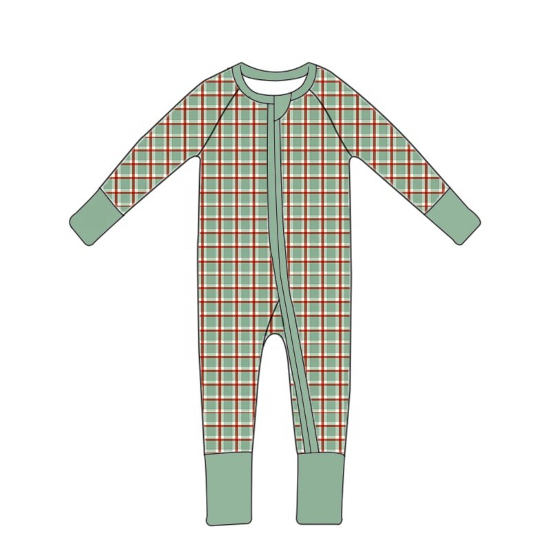 High Quality Baby Romper Summer Toddler Girls Jumpsuits Compressed Bamboo Zipper Cute Reindeer Kid Onesies Pajamas Clothing