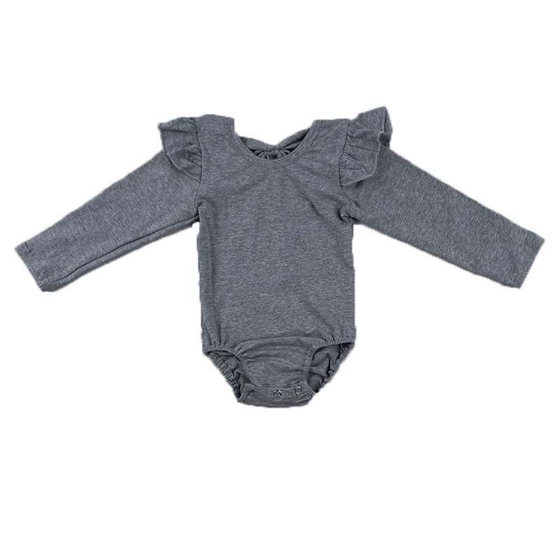 QINGLI Custom sweater romper halloween baby bubble romper customize baby romper for brand