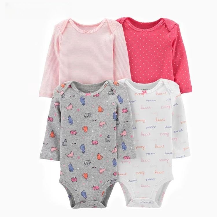 YKT19 100% Cotton Baby Rompers Short Sleeve Shorts Newborn Infant Jumpsuit Comfortable Soft Boys Girls Romper