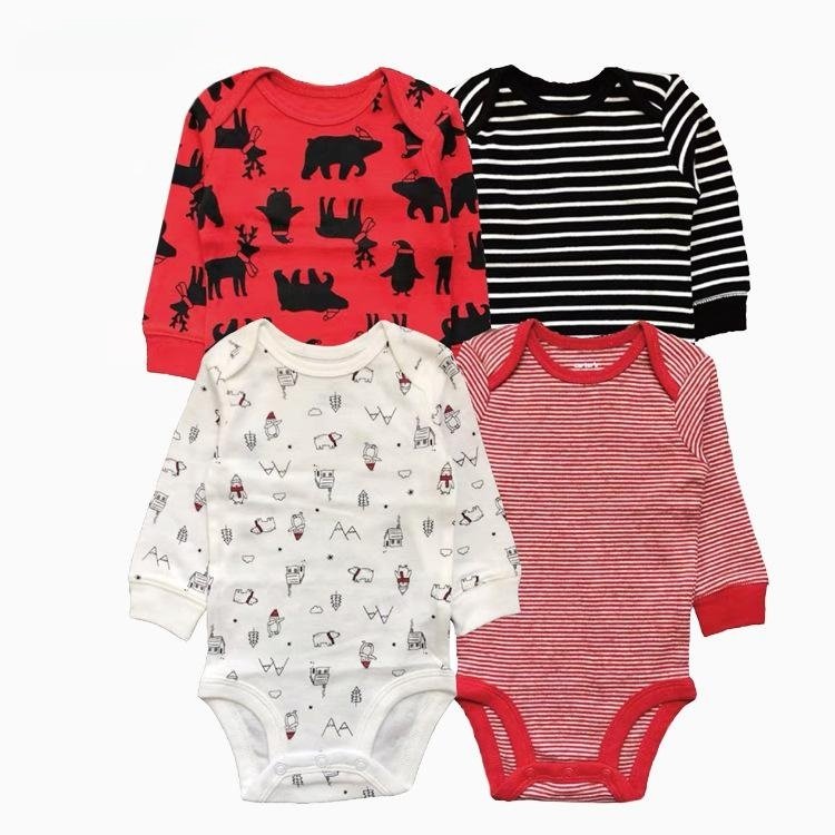YKT19 100% Cotton Baby Rompers Short Sleeve Shorts Newborn Infant Jumpsuit Comfortable Soft Boys Girls Romper