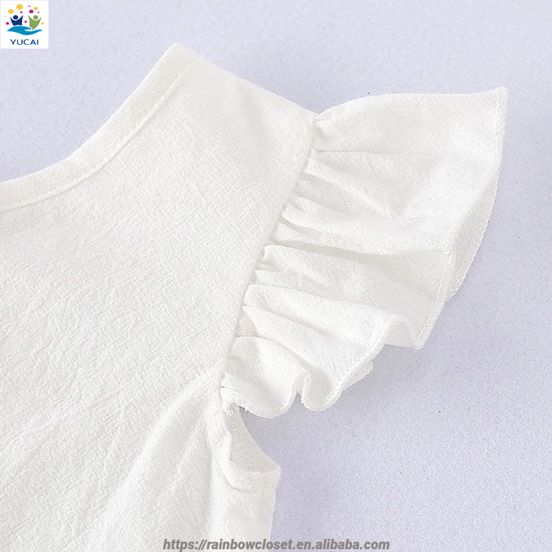 0-3m 12-24m Infant baby Cotton linen bubbles flutters toddlers spanish vintage rompers Kid Girls newborn clothes