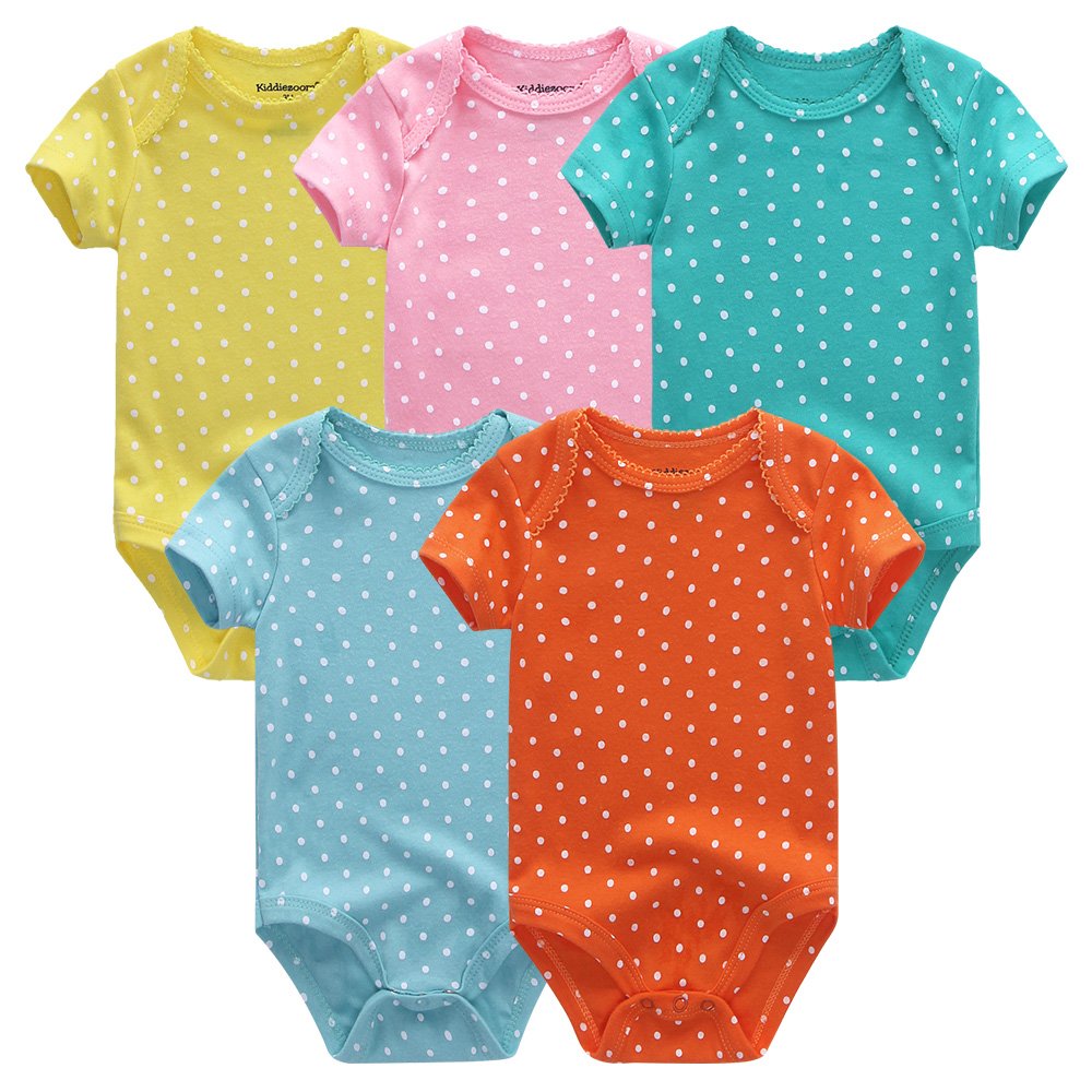 5pcs/lots 55 model baby girl boys' rompers onesie bodysuits clothing bodysuit