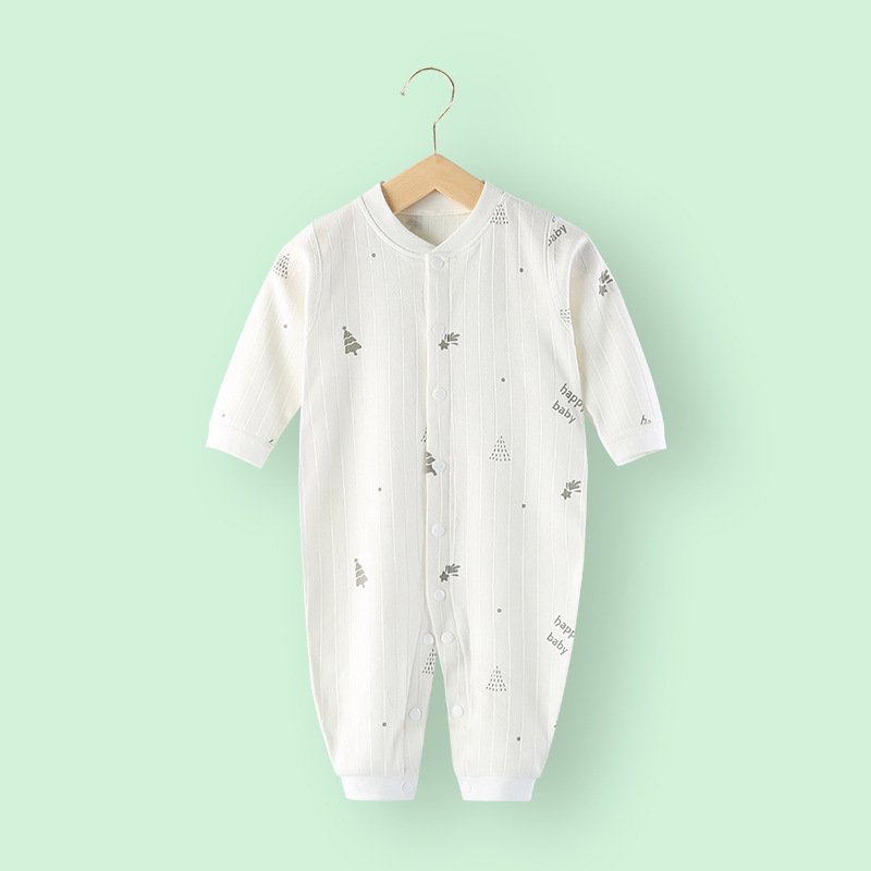 2024 New Arrival Baby Onesie Spring And Autumn Cotton Newborn Baby Boneless Baby Clothes