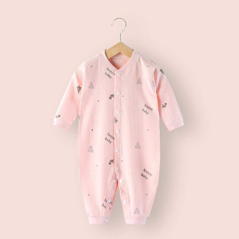 2024 New Arrival Baby Onesie Spring And Autumn Cotton Newborn Baby Boneless Baby Clothes