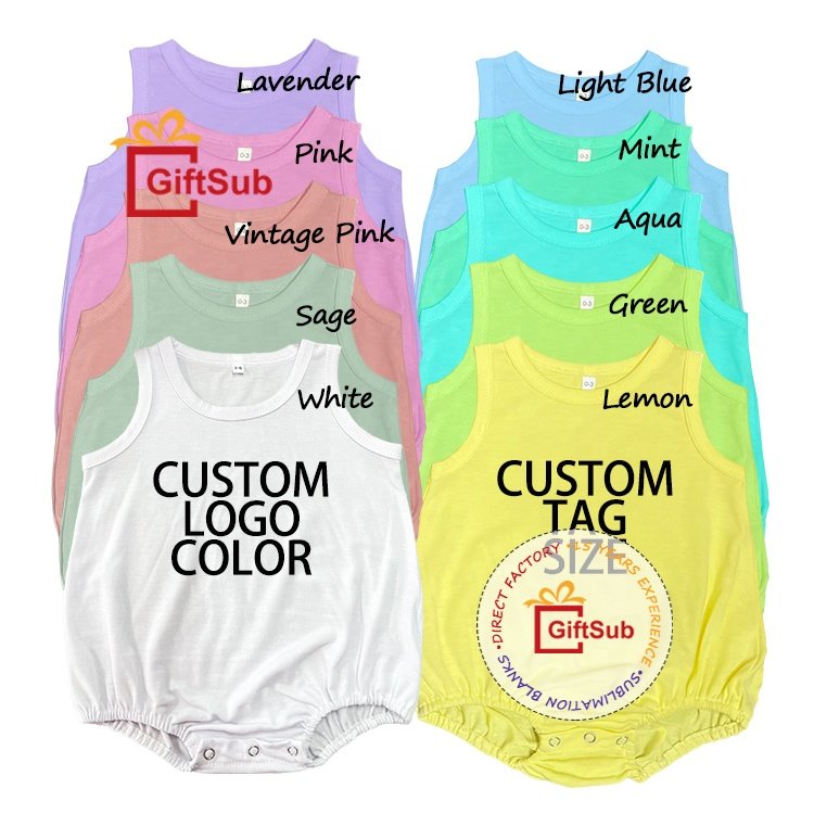 Wholesale Vintage Wash Baggy T-shirt Rompers Knitted Cotton Acid Washed Infant Bodysuit Stone Wash Oversized Bubble Baby Romper