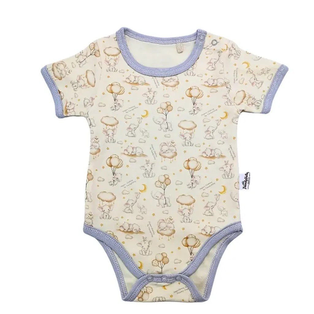 Bodysuit Organic Cotton Snap Button Closures Baby Rompers Infant Clothes New Born Baby Boy's Rompers