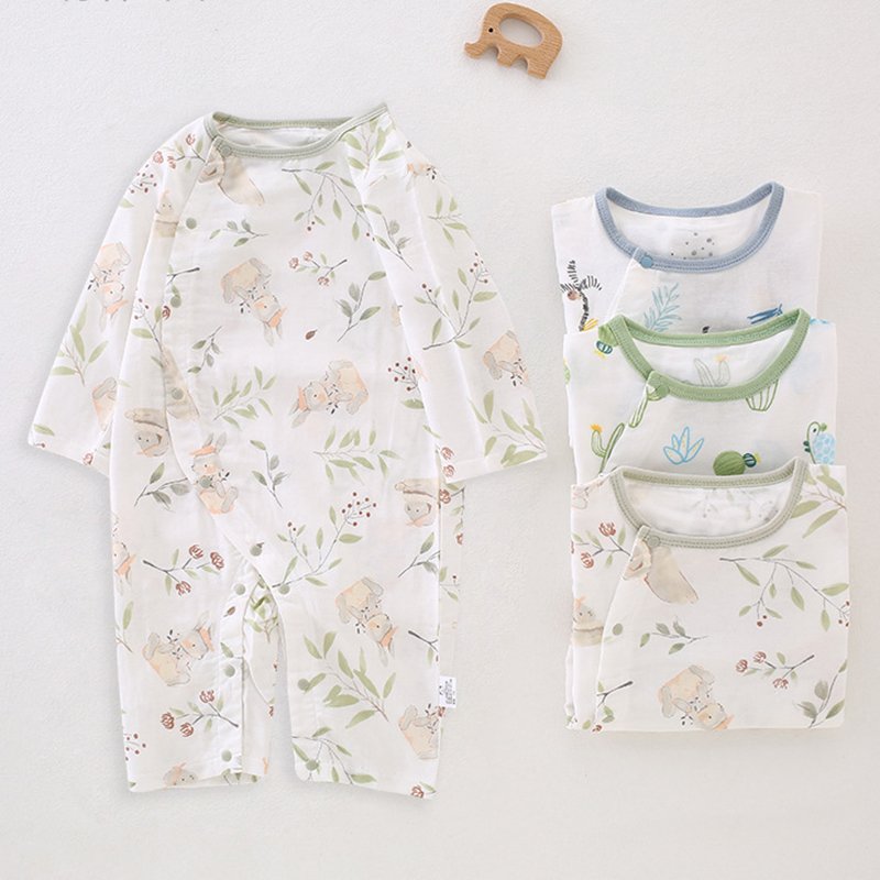 2024 custom baby bodysuits short sleeve rompers over sized 0-3 months newborn organic cotton bamboo baby rompers
