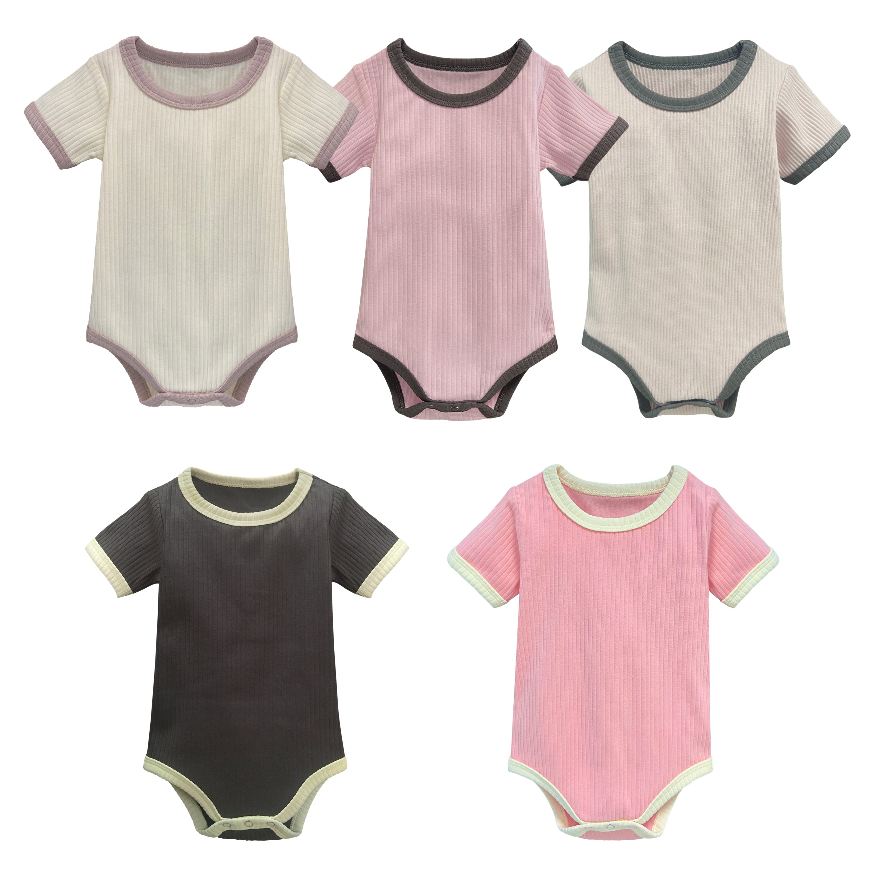 Wholesale Toddler Boy Clothes Newborn Romper 100% Cotton Soft Bodysuit Cute Baby Rompers