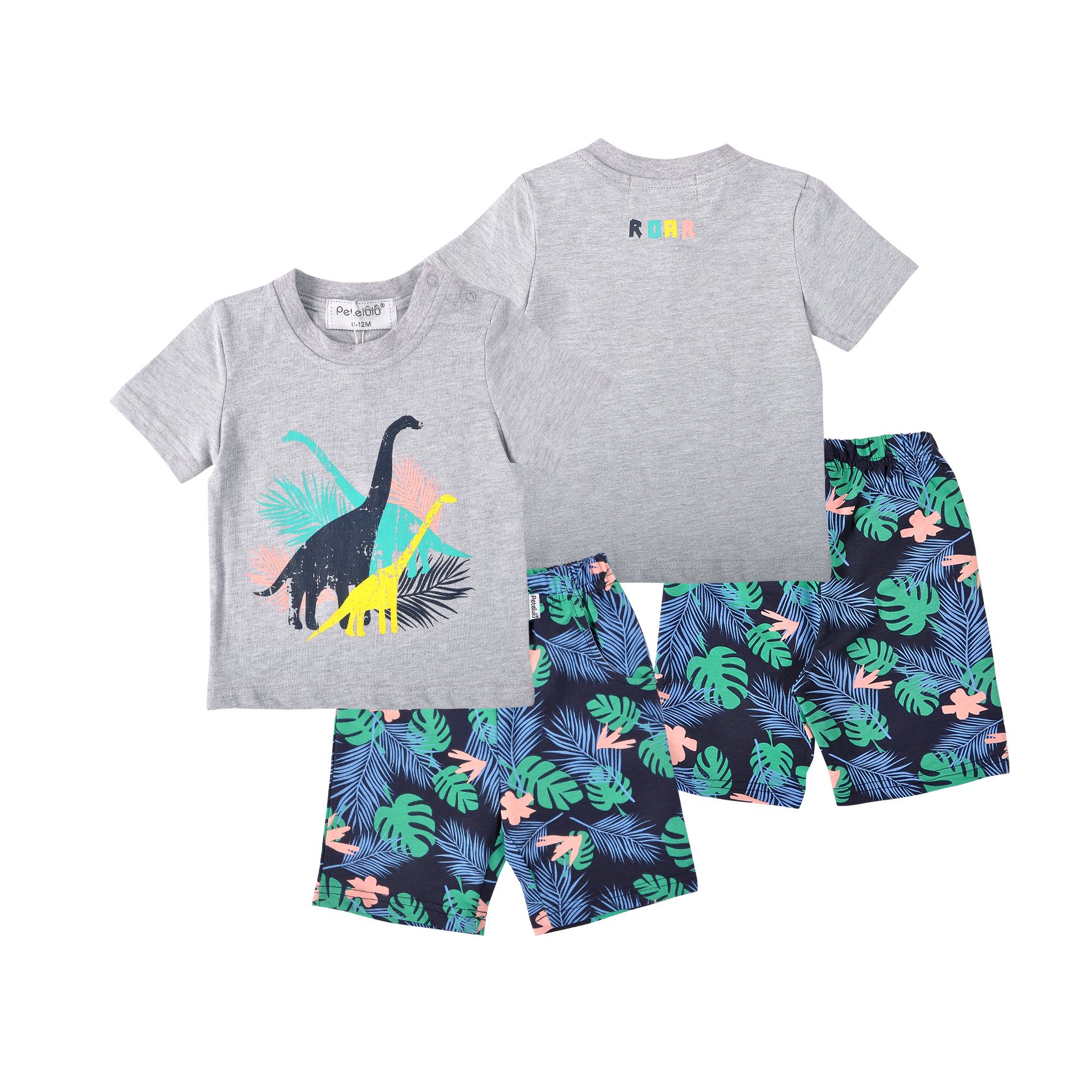Petelulu custom baby boys clothing set ins popular infant fashion outfit Newest toddlers 2 pieces outwear
