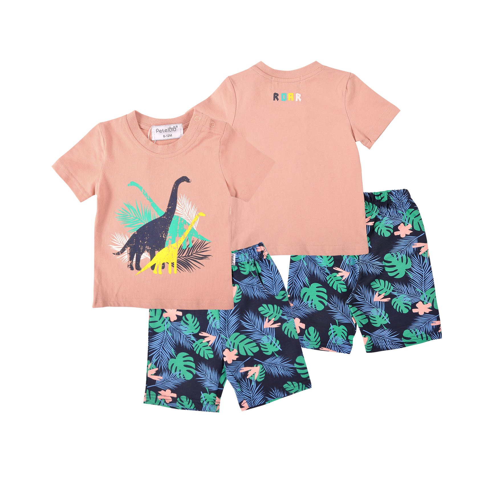 Petelulu custom baby boys clothing set ins popular infant fashion outfit Newest toddlers 2 pieces outwear
