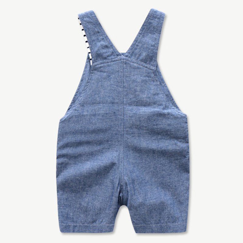 Toddler Clothes Custom 0-24 Months Baby Clothes Denim Jumpsuit Baby Boy Party Wear Dresses Cotton Gentleman Baby Boys Clothes